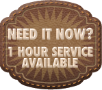 One Hour Service Available
